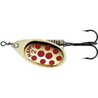 Купить Блесна вращ. Mepps AGLIA PTS, 2, Gold/Red dots арт. C_PAR100_23