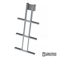 Купить Трап дайверский телескопический быстросъемный, 3 серых ступени (ширина 450мм.) арт. 040185GT