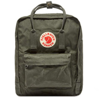 Купить Рюкзак Fjallraven Kanken, темно-зеленый, 27х13х38 см, 16 л арт. F23510-662