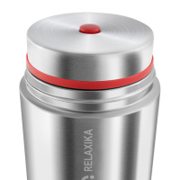 Купить Термос для еды Relaxika 301 (0,5 литра) в термочехле, стальной арт. R301.500.1P