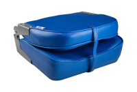 Купить Кресло складное мягкое ECONOMY низк спинк, синий (упаковка из 2 шт.) арт. 1040621_pkg_2