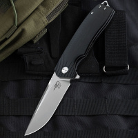 Купить Нож Bestech Lion сталь D2, рукоять G10 черная арт. BG01A