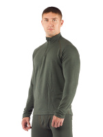 Купить Футболка  мужская WIRY/ дл. рукав/ шерсть 260/ зеленый/ XL, WIRY6262XL арт. WIRY6262XL