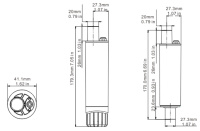 Купить Погружной насос 500GPH 12В арт. SFSP1-G500-02A