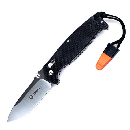 Купить Нож Ganzo G7411-WS карбон, G7411-CF-WS арт. G7411-CF-WS