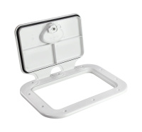 Купить Люк смотровой Classic 275 х 375 мм, белый (упаковка из 15 шт.) арт. 196567-NR_pkg_15