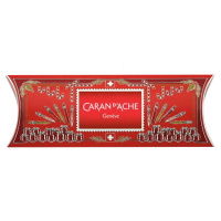 Купить Caran d’Ache Office 849 Classic Seasons Greetings - Red, перьевая ручка, M, подарочная упаковка арт. 840.570