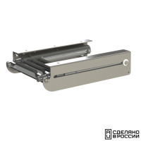 Купить Трап телескопический выдвижной с фиксатором, 4 белая ступени (ширина 278 мм.) арт. 040132WT