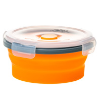 Купить Tramp Контейнер складной с крышкой-защелкой 800 мл, TRC-087, оранжевый арт. TRC-087