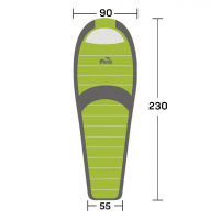 Купить Мешок спальный Tramp Hiker Long / Правый арт. TRS-051L