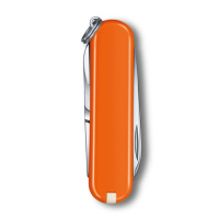 Купить Нож-брелок VICTORINOX Classic SD Colors "Mango Tango", 58 мм, 7 функций, оранжевый арт. 0.6223.83G