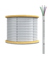 Купить Кабель акустический одноканальный 12GA с проводами RGB 12-GA  MOFC12/18GA-100SWRGB, DS18 арт. MOFC12/18GA-100SWRGB