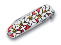 Купить Нож-брелок VICTORINOX Classic "Edelweiss", 58 мм, 7 функций, разноцветный арт. 0.6203.840