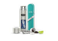 Купить Термос Biostal (0,5 литра), с ситечком и чехлом, стальной арт. NB-500BZ