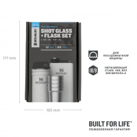 Купить Adventure Набор стопок 59ML+ Фляга 0,23L Белый (10-01883-036) арт. 10-01883-036