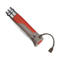 Купить Нож Opinel №8 Outdoor Earth, красный, 001714 арт. 001714