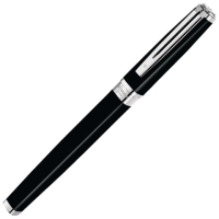 Купить Waterman Exception - Black ST Slim, перьевая ручка, F арт. S0637010