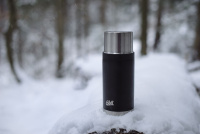Купить Термос Esbit MAJORIS VF750SC-BK, из нержавеющей стали с двойной крышкой, черный, 0.750 л арт. VF750SC-BK