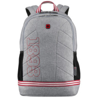 Купить Рюкзак WENGER Collegiate Quadma 16”, серый, 100% полиэстер, 33х17х43 см, 22 л арт. 611666