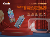 Купить Фонарь Fenix APEX 20 Flashlight, Mix Iridescent, APEX20MI арт. APEX20MI