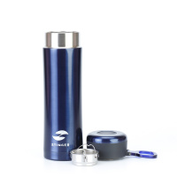 Купить Термокружка Stinger, 0,42 л, сталь/пластик, синий глянцевый, 7,5 х 6,9 х 22,2 см арт. HW-420-32-2738