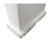 Купить Ящик для мелочей врезной; с замком и складным подстаканником; белый арт. C12201W