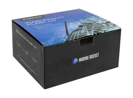 Купить Комплект помывочный Marine Rocket, 12 В, 11.6 л/мин, 55 PSI (3.7 бар) арт. FL701MR