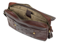 Купить Сумка через плечо Mano Don Leon, натуральная кожа в коричневом цвете, 38х30х7 см арт. M191920741