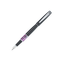 Купить Ручка перьевая Pierre Cardin LIBRA, цвет - черный и фиолетовый. Упаковка В. арт. PC3405FP-02