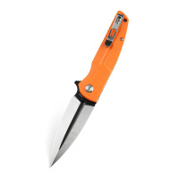 Купить Нож Bestech Fin сталь 14C28N, рукоять G10 оранжевая арт. BG34B-2