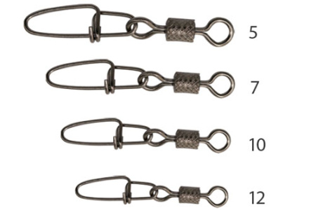 Купить Вертлюг ECOPRO с застежкой EP-305-07 -10шт арт. EP-305-07