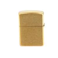 Купить Зажигалка ZIPPO Armor™ с покрытием Brushed Brass, латунь/сталь, золотистая, матовая, 38x13x57 мм арт. 168