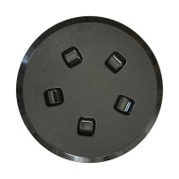 Купить Лючок палубный 130 мм, черный (упаковка из 6 шт.) арт. SP2518_pkg_6