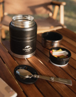 Купить Термос Naturehike NH20SJ041  500мл (для еды) , черный, 6927595767467 арт. 6927595767467