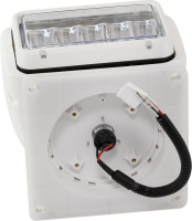 Купить Прожектор с дистанционным управлением, белый корпус, светодиодный, брелок и джойстик, модель 220 арт. SL22061CW12VSS