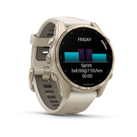 Купить GARMIN FENIX 8 - 43 MM, AMOLED, SAPPHIRE SOFT GOLD WITH FOG GRAY/DARK SANDSTONE SILICONE BAND 010-02903-18 арт. 010-02903-18