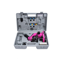 Купить Микроскоп школьный Эврика 40х-400х в кейсе (фуксия) (уценка 01) арт. 25449у01