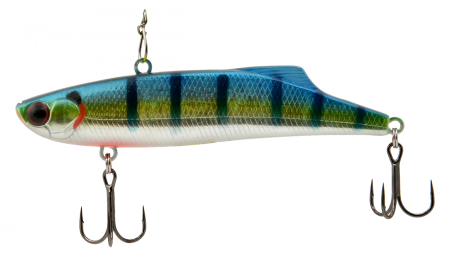 Купить Виб ECOPRO Nemo Fin 90мм 28г 062 Blue Stripper арт. EPVNF90/28S-062
