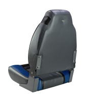 Купить Кресло мягкое складное, обивка винил, цвет синий/у (упаковка из 10 шт.) арт. 75157BCB-MR_pkg_10