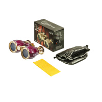 Купить Бинокль БГЦ 4*30 А01 (вишня/золото с фокусировкой) арт. 19823