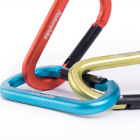 Купить Карабин многофункциональный Naturehike NH15A001-H D-Type 8cm голубой арт. 6927595717011