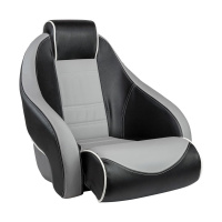 Купить Кресло с болстером Stingray, обивка винил, цвет черный/серый арт. MR18010