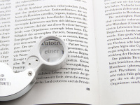 Купить Лупа 21011 (диам. 25мм, 40х, складная, с LED подсвет., в футляре) арт. 22700