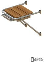 Купить Платформа кормовая с трапом 3 ступени белые арт. 040203WT