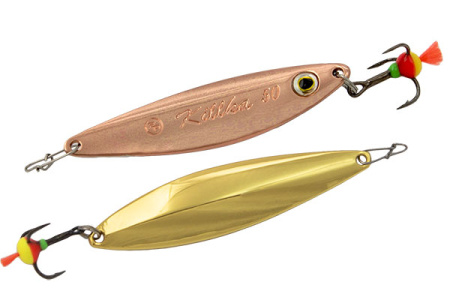 Купить Блесна вертикальная ECOPRO Killka, 60мм, 12,5г, G/C арт. EPVJKL60GC