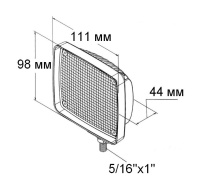 Купить Прожектор светодиодный 12 диодов; 950 лм; 9-36 В арт. C91034W_950lm
