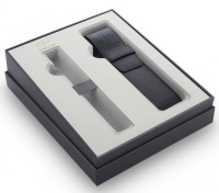 Купить Набор подарочный Parker IM Core - Black GT, перьевая ручка, M + чехол арт. 2122002