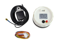 Купить GPS-спидометр электронный; белый циферблат; нержавеющий ободок; выносная антенна; д. 85 мм арт. JMV00260_KY08109