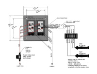 Купить Панель управления транцевыми плитами арт. SAFSC