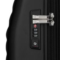 Купить Чемодан WENGER Lumen, черный, поликарбонат, 47 x 26 x 64 см, 61 л арт. 604339